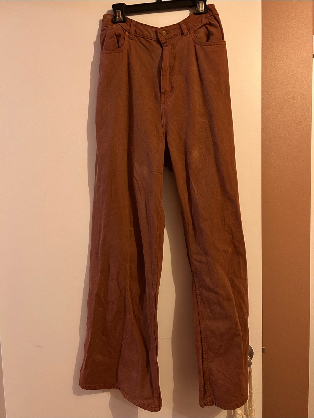 Vintage Terracotta Lee Cooper flare Jeans